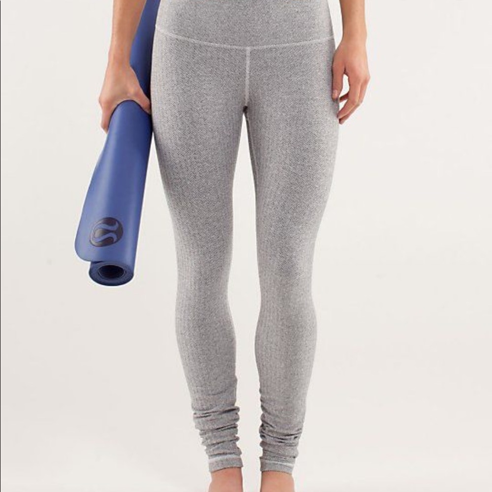 Lululemon wunder under herringbone - sz 4